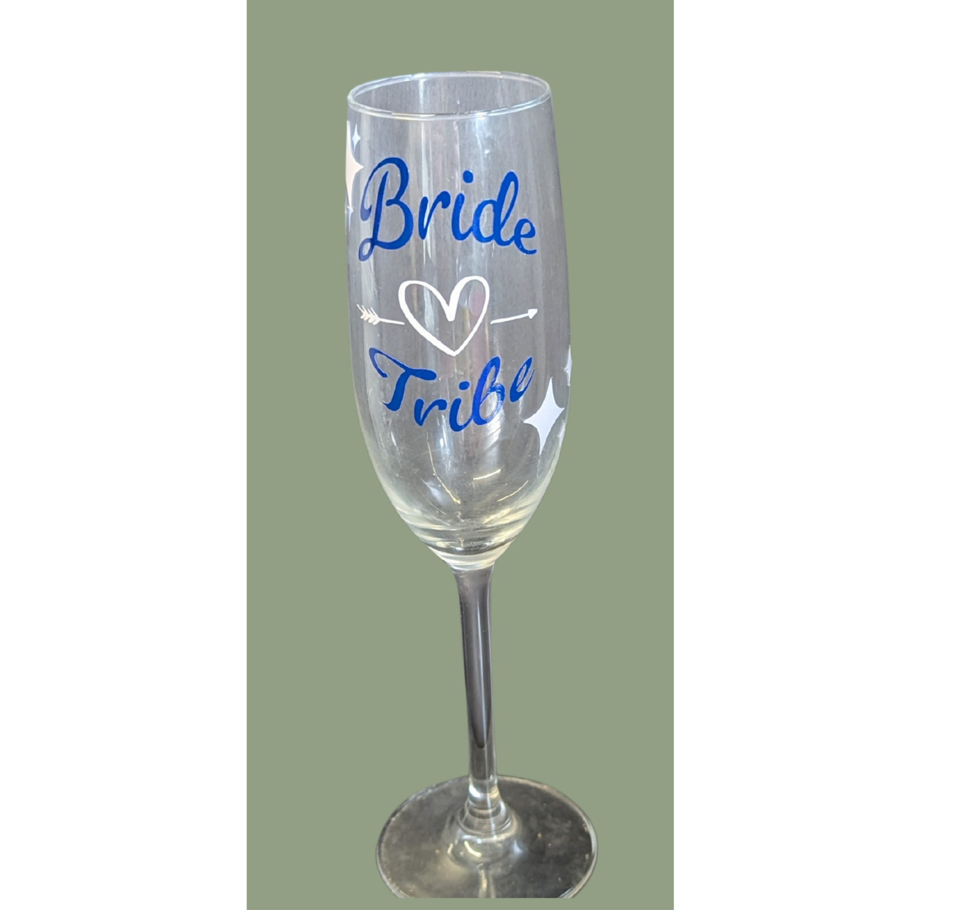 Bride Tribe, Glass Champagne Flute
