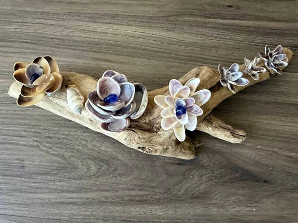 Seashell flowers