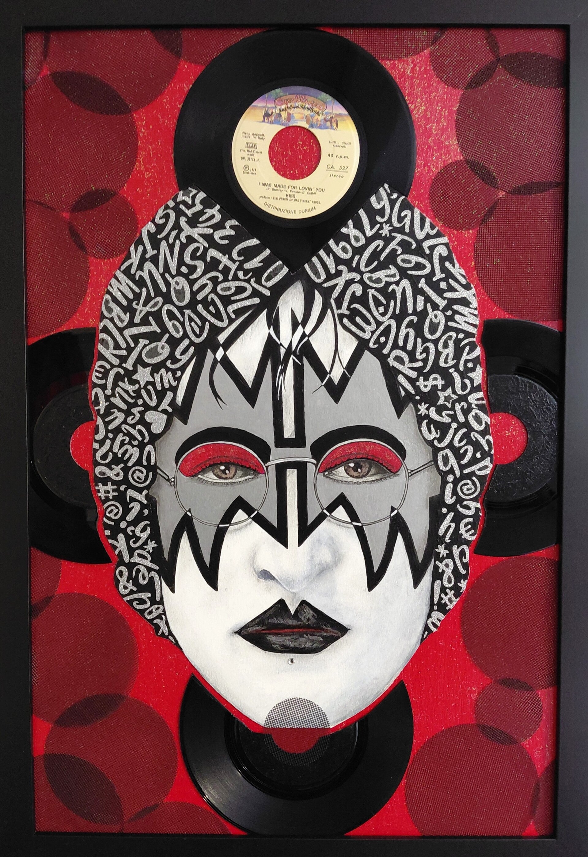 "Kiss from J.W.L."