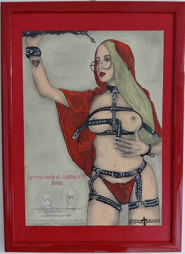 Title: "The true story of little red riding hood"