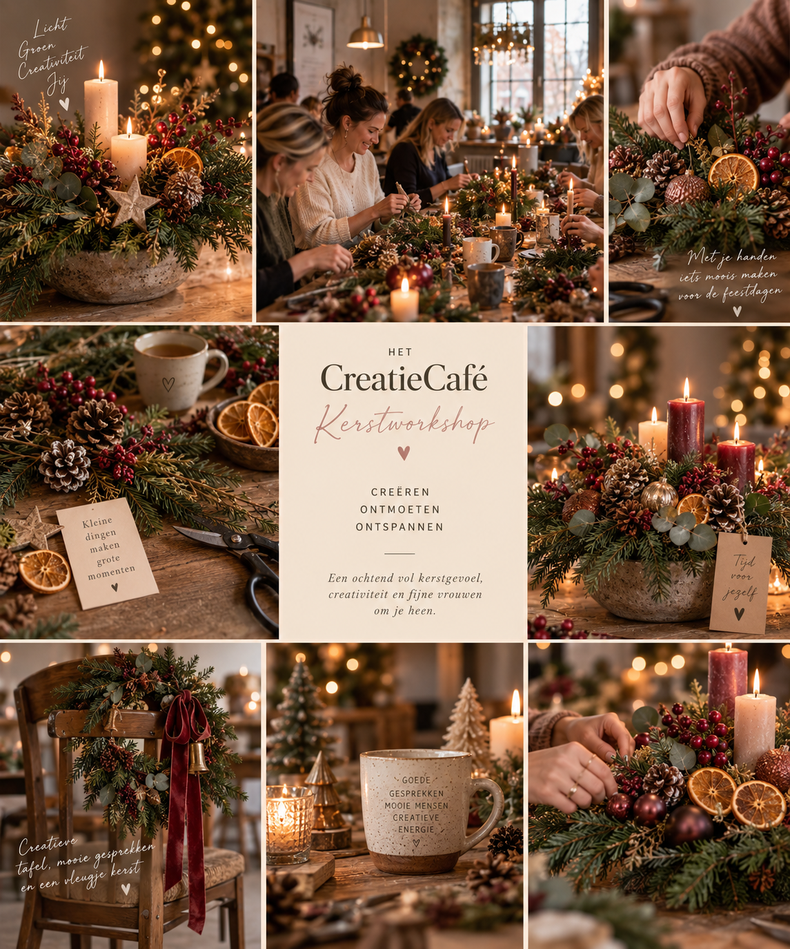 Het CreatieCafé | Kersteditie – 21 november
