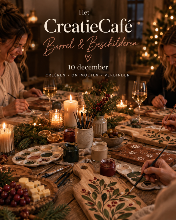 Het CreatieCafé | Borrel & Beschilderen 🎨