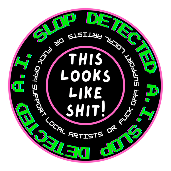AI Slop Detected Sticker