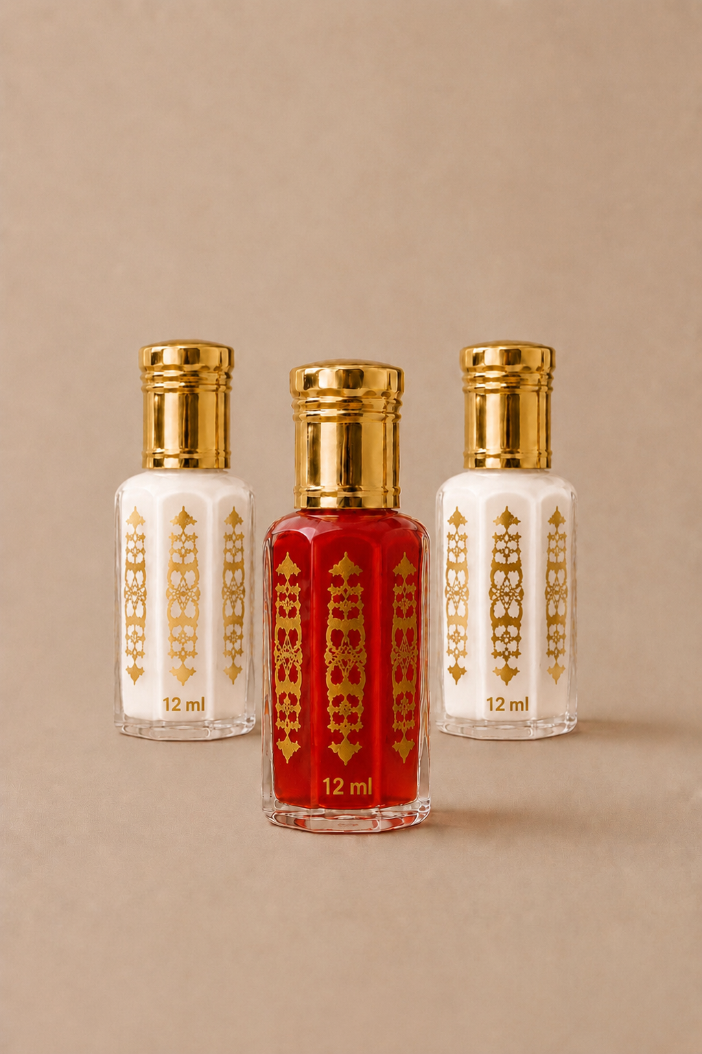 Trio Pakket – 3 x 12 ml Luxe Musk Geuren