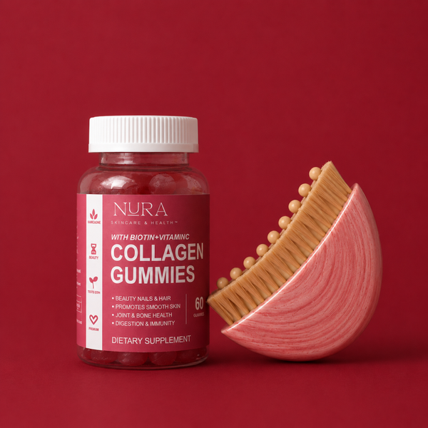 Collagen Gummies + Facial Sculpt Brush
