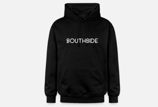 Southside Hoodie Schwarz (Logo Edition)