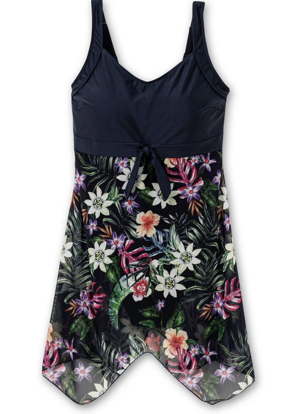 Sheego by Joe Brouns - Swimsuitdress - Maat : 40 Nieuw! Cup : E Nieuw!