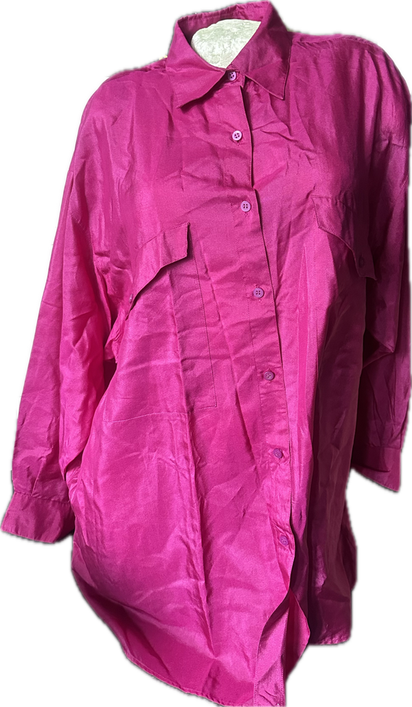 Zijden Blouse van Canda - Maat : 44