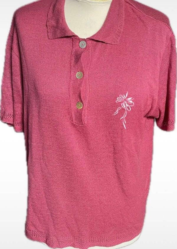 Dunne Vintage Trui - Maat : 48