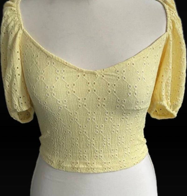 Crop Blouse van H&M - Maat : S