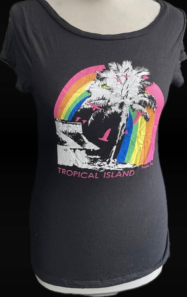 Viscose T-Shirt van H&M - Maat : 40