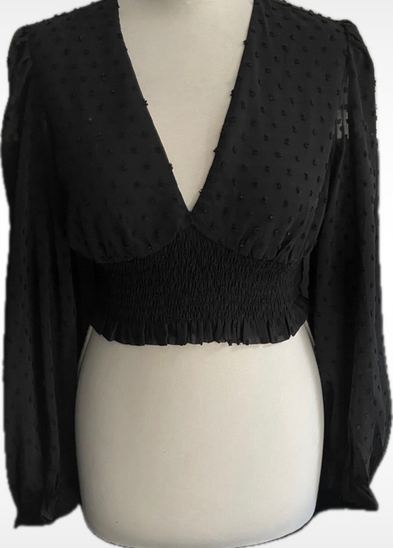 Crop Blouse van Shein - Maat : 38