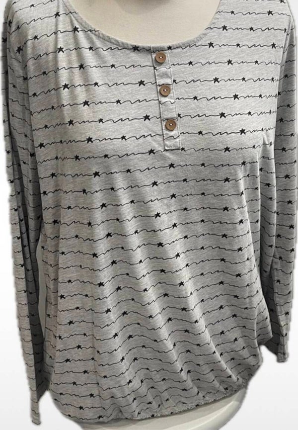 Shirt van Gina  - Maat : 46-48