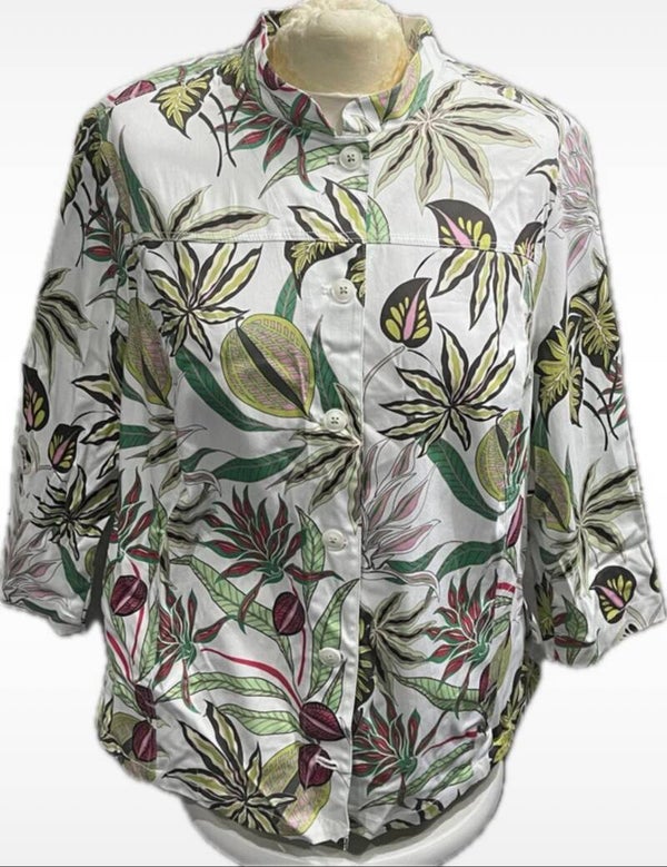 Jas / Blouse van Erfo - Maat : 48