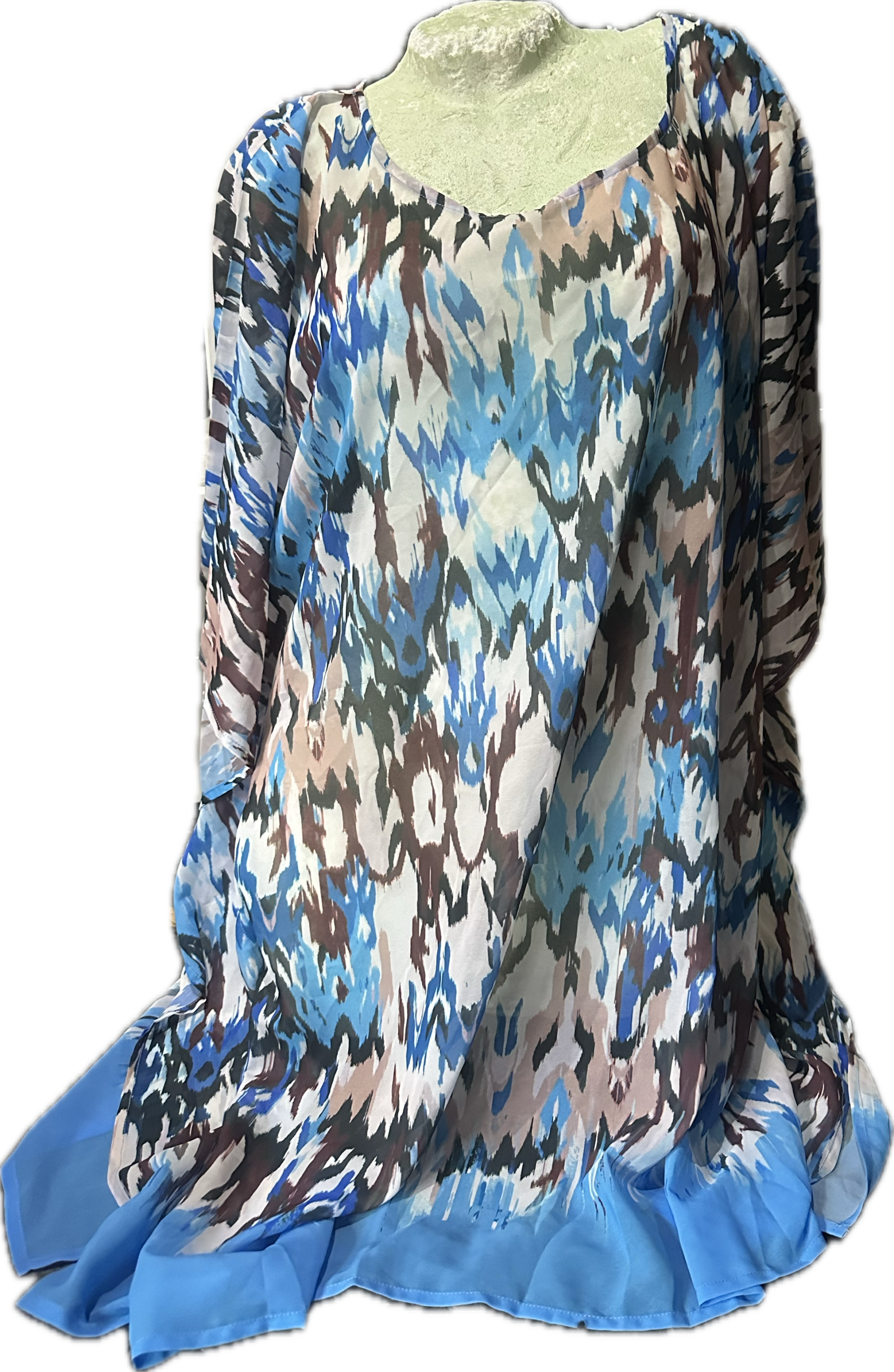 Beach Tunika / Mini Jurk van Sunflair - Maat : 46 - 48 Nieuw!