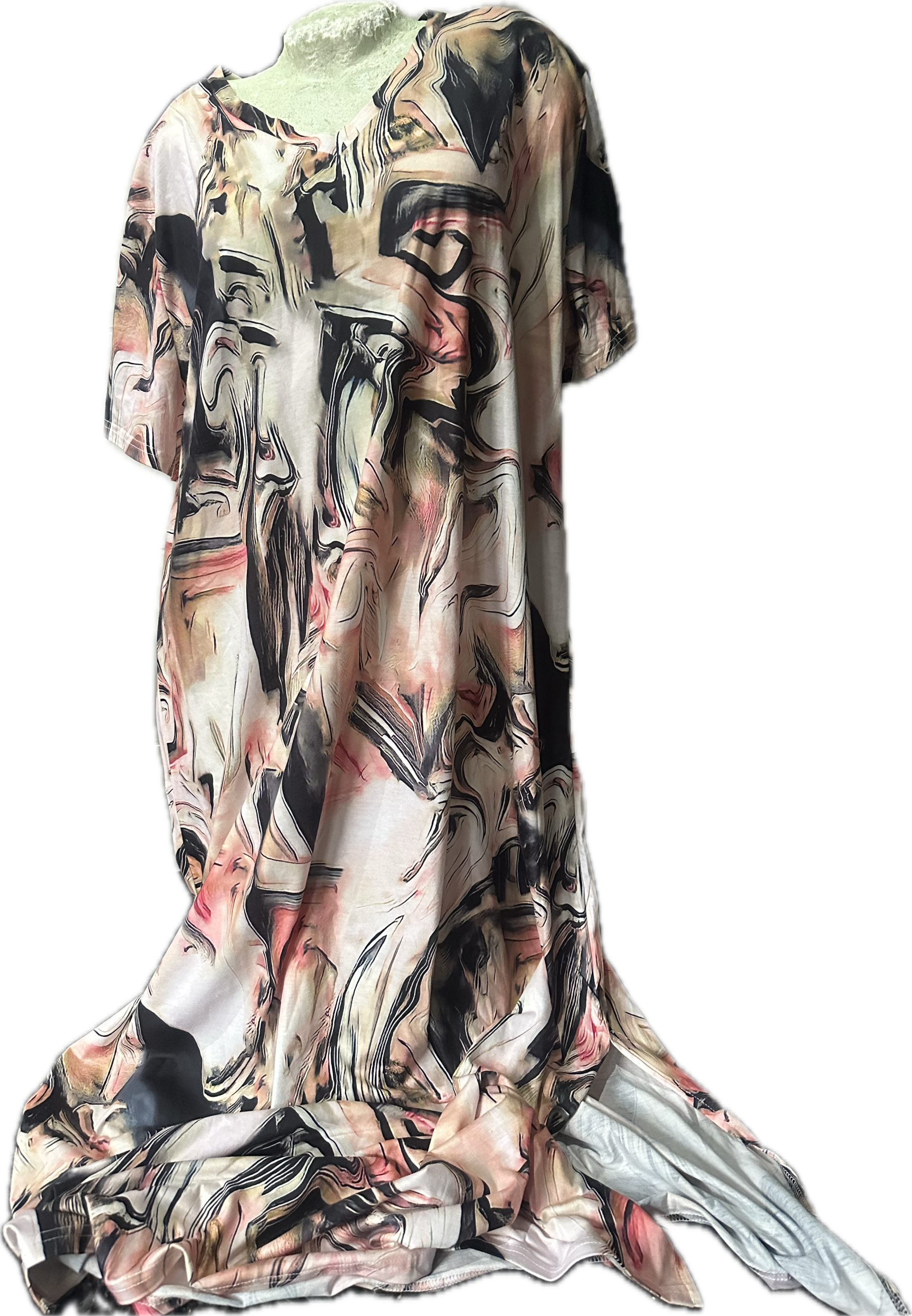 Lange Jurk - Maat : 4xl