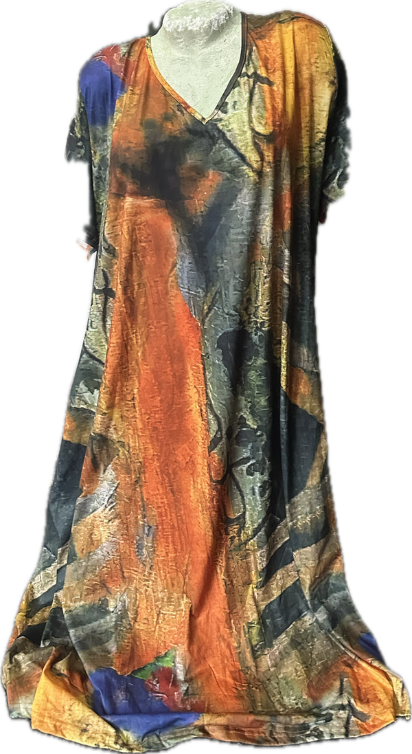 Lange Jurk - Maat : 5xl