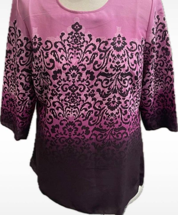 Vintage Blouse / Shirt - Maat : 38