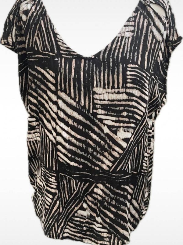 Viscose Blouse van Beachwave - Maat : 40