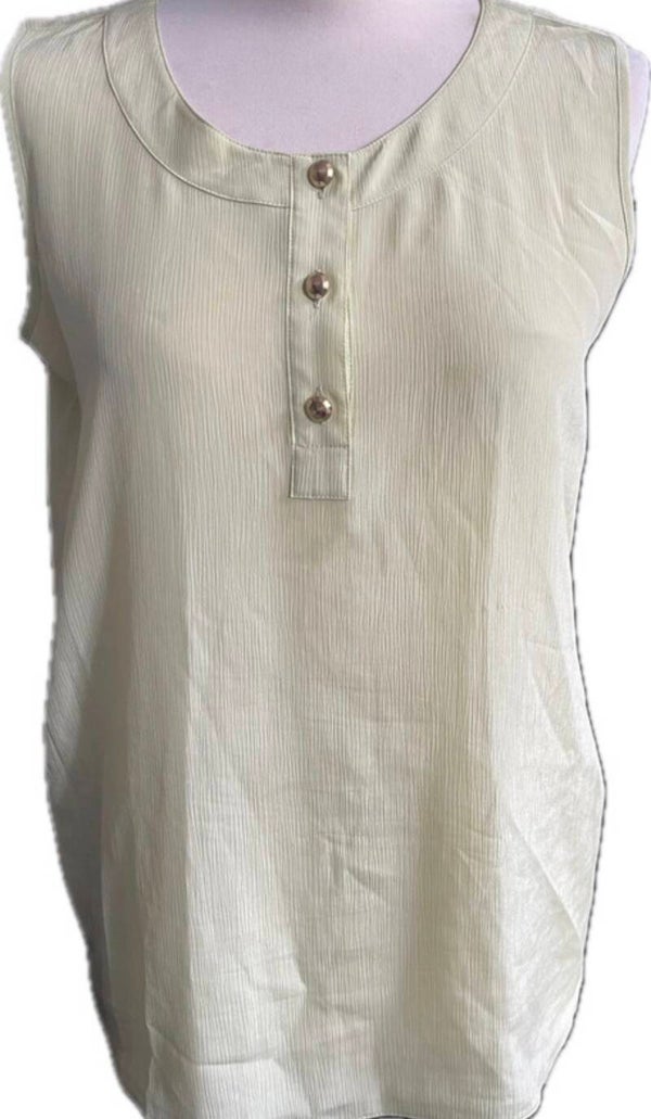 Vintage Blouse Top - Maat : 38