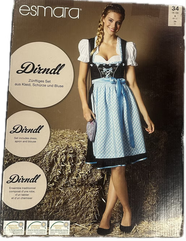 Dirndl van Esmara - Maat : 34 / xs Nieuw!