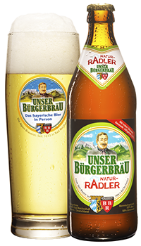 Bürgerbräu Naturradler 0,5 Liter