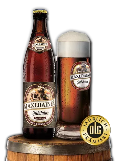 Maxlrainer "Jubilator" 0,5 Liter - Saisonbier
