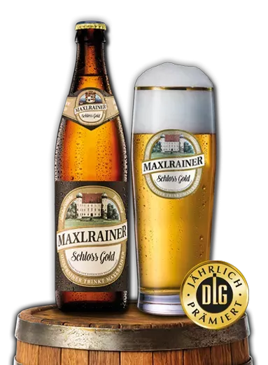 Maxlrainer Schloss Gold 0,5 Liter