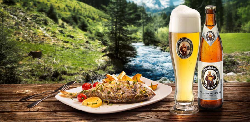 Franziskaner Weissbier Kristallklar 0,5 Liter