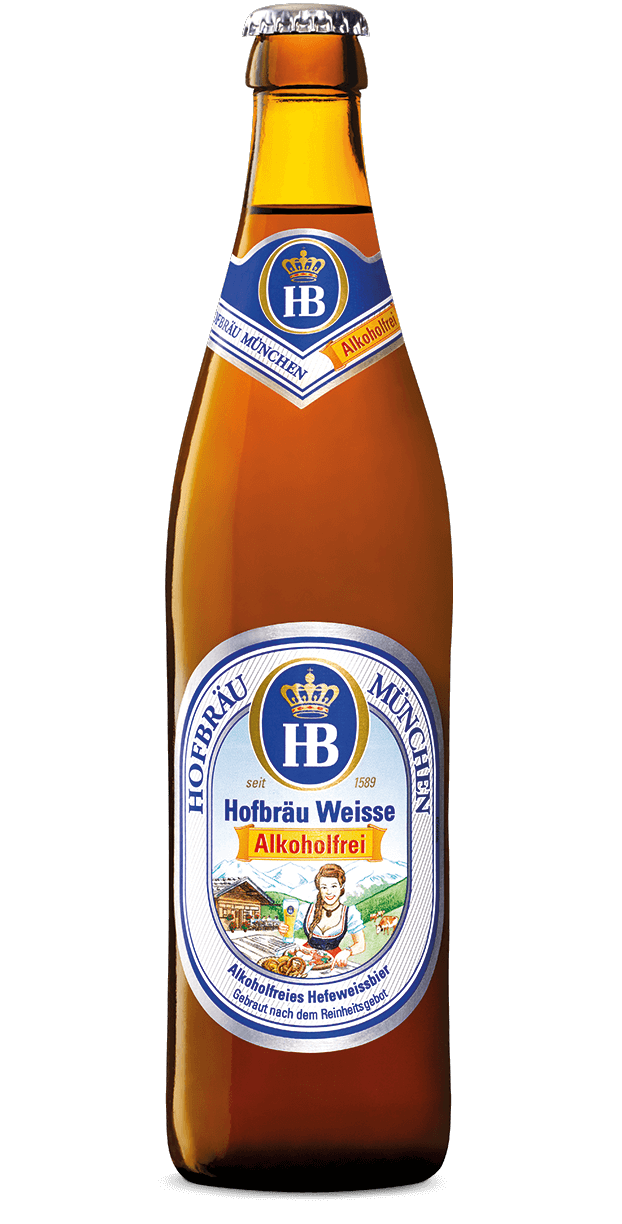Hofbräuhaus München Weisse Alkoholfrei 0,5 Liter