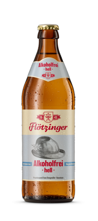 Flötzinger Hell Alkoholfrei 0,5 Liter