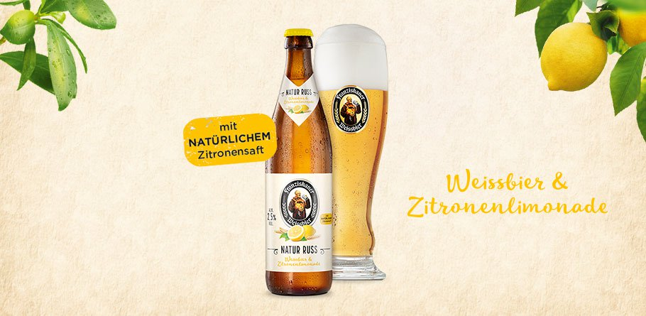 Franziskaner Natur Russ 0,5 Liter