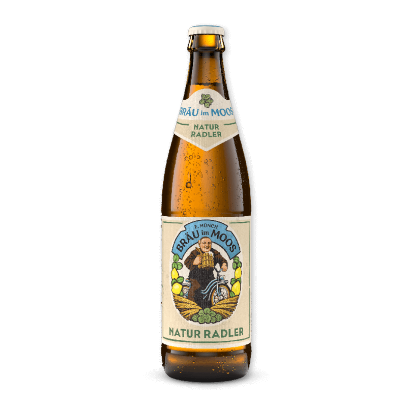 Bräu im Moos Naturradler 0,5 Liter