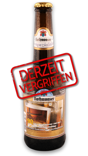 Rothmooser 90er Jubiläumsbier 0,33 Liter - Saisonbier