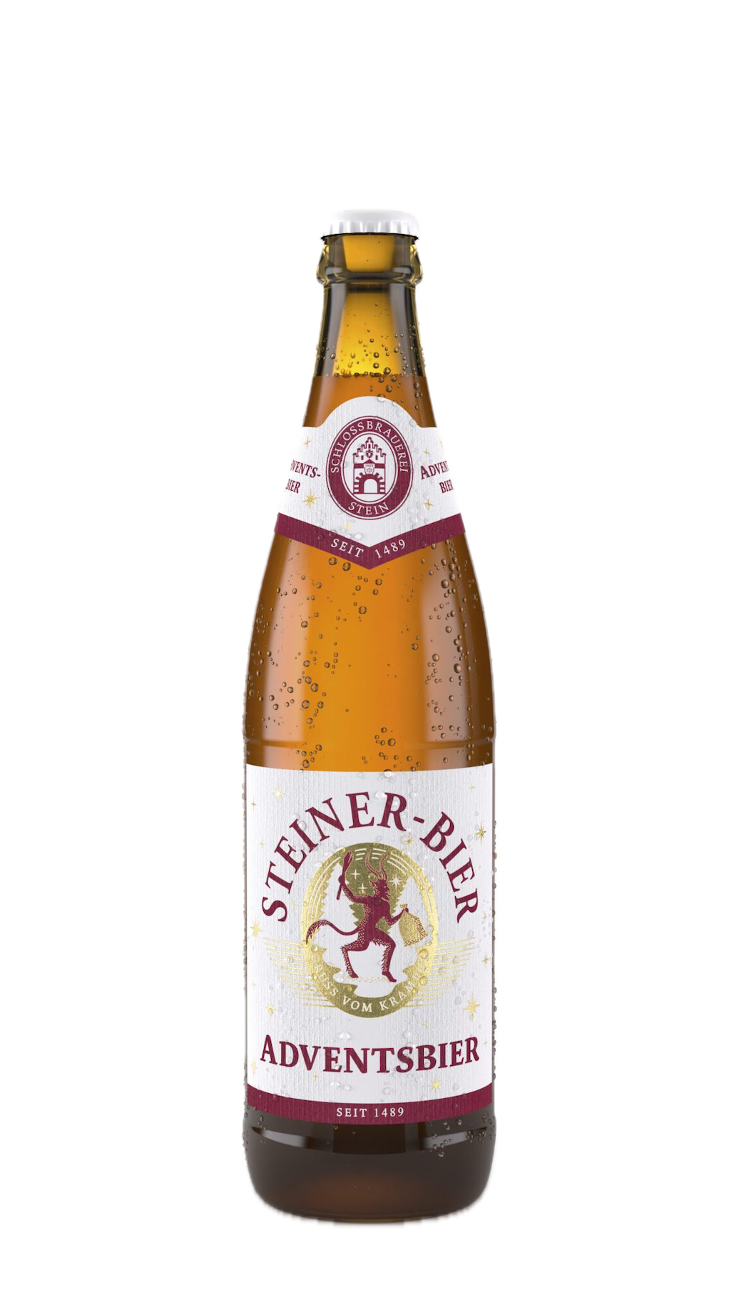 Schlossbrauerei Stein Adventsbier 0,5 Liter - Saisonbier