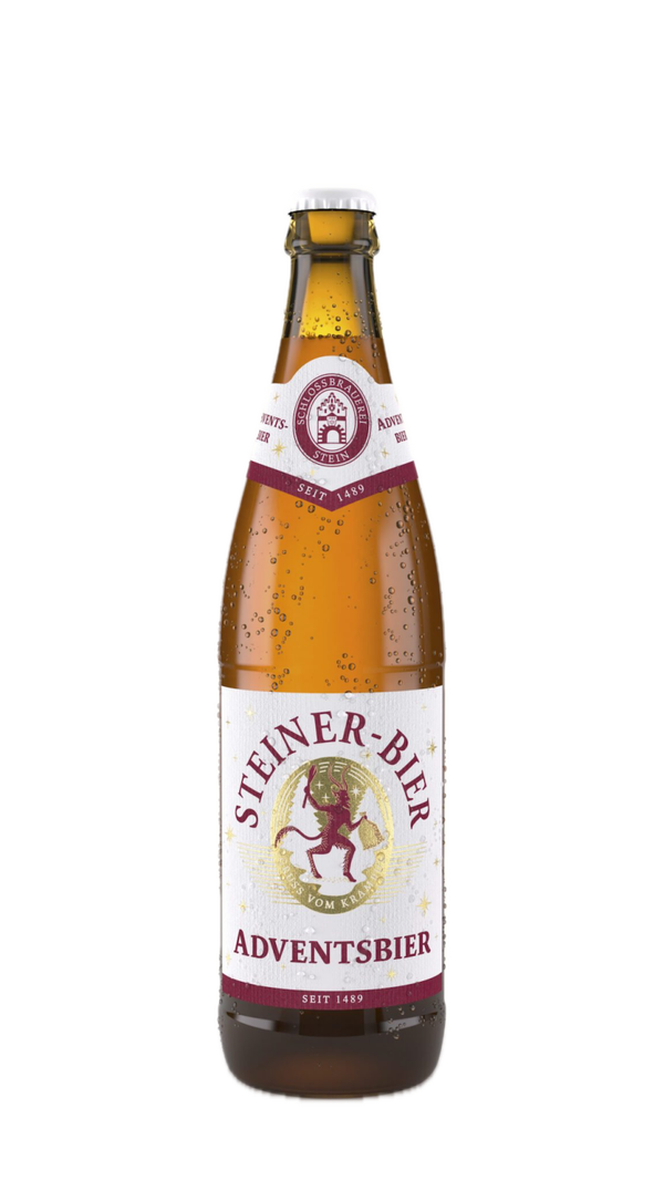 Schlossbrauerei Stein Adventsbier 0,5 Liter - Saisonbier
