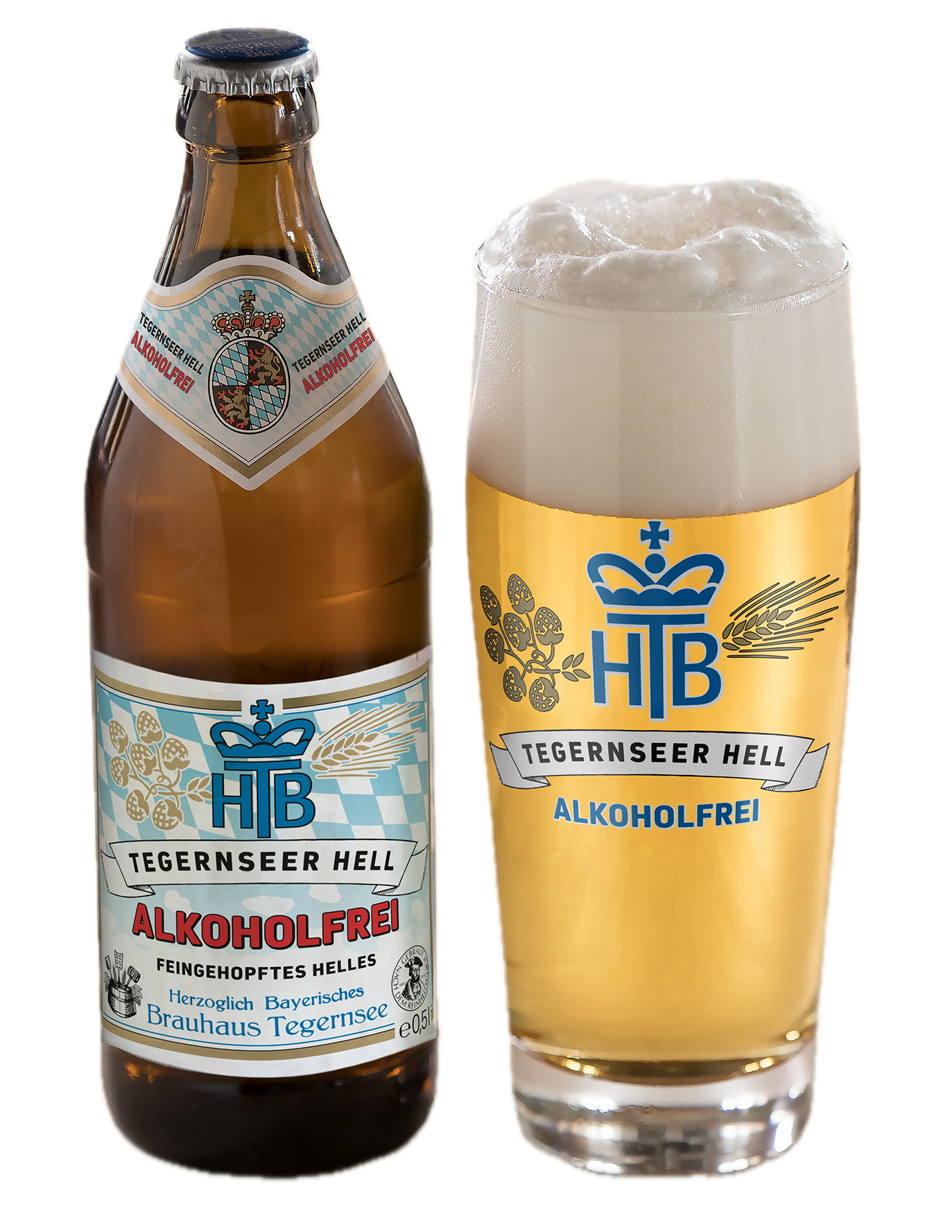Tegernseer Hell Alkoholfrei 0,5 Liter