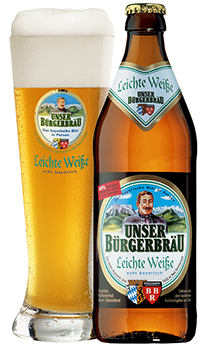 Bürgerbräu Leichte Weiße 0,5 Liter