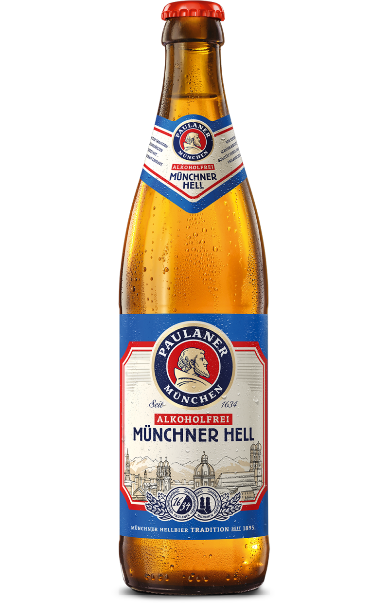 Paulaner Münchner Hell Alkoholfrei 0,33 Liter