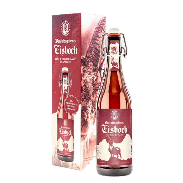 Hofbrauhaus Berchtesgaden Berchtesgadener Eisbock Bügel 0,5l