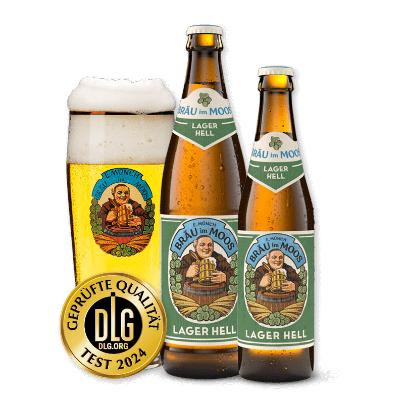 Bräu im Moos Lager Hell 0,33 Liter