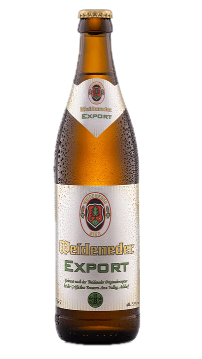 Weideneder Export Hell 0,5 Liter