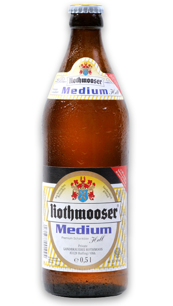 Rothmooser Medium Hell 0,5 Liter