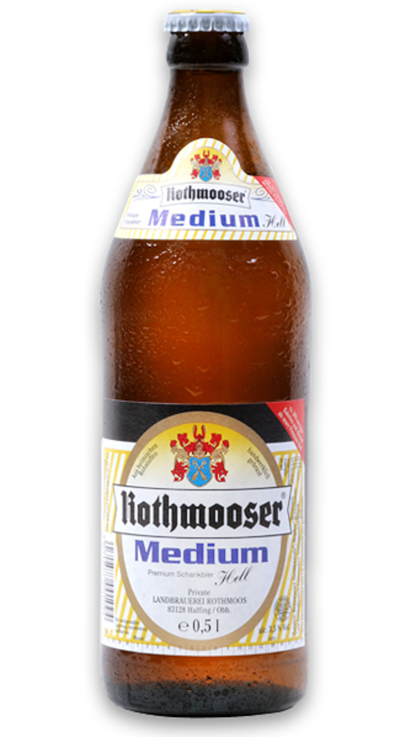 Rothmooser Medium Hell 0,5 Liter