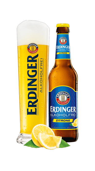 Erdinger Alkoholfrei Zitrone 0,33 Liter