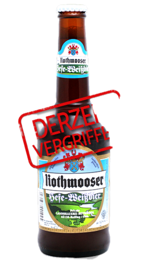 Rothmooser Hefe Weissbier 0,33 Liter