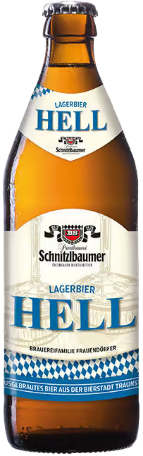 Schnitzlbaumer Lagerbier Hell 0,5 Liter