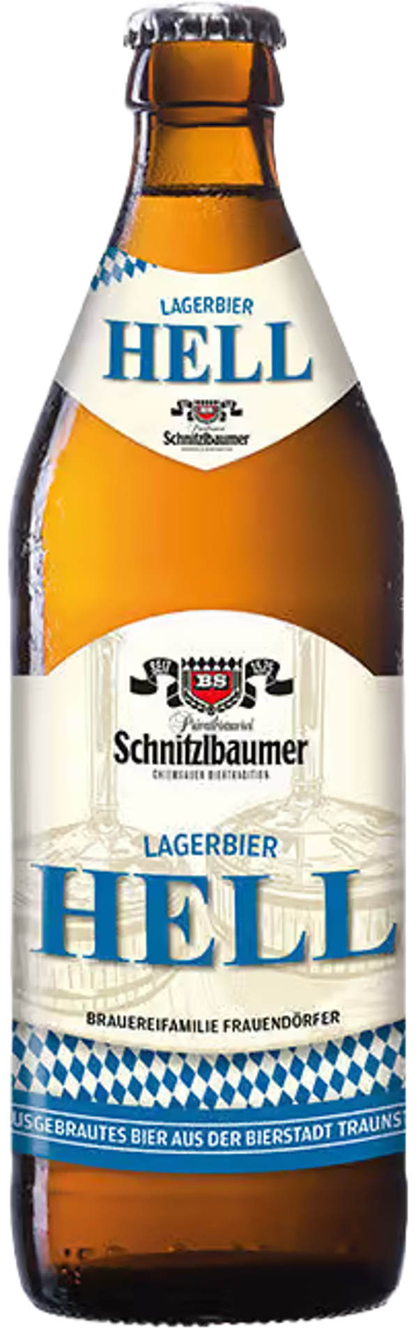 Schnitzlbaumer Lagerbier Hell 0,5 Liter