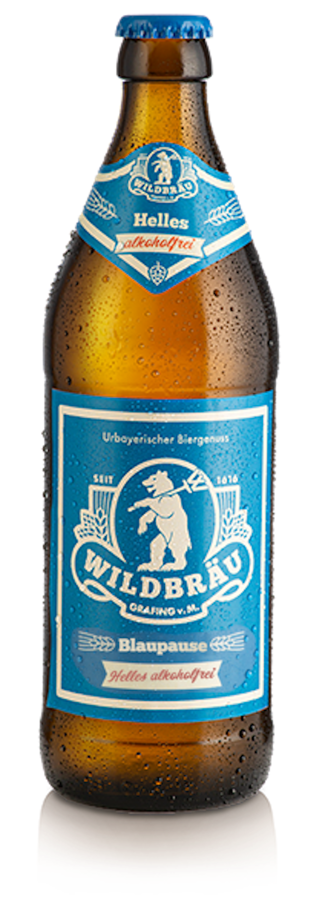 Wildbräu Grafing Helles Alkoholfrei 0,5 Liter