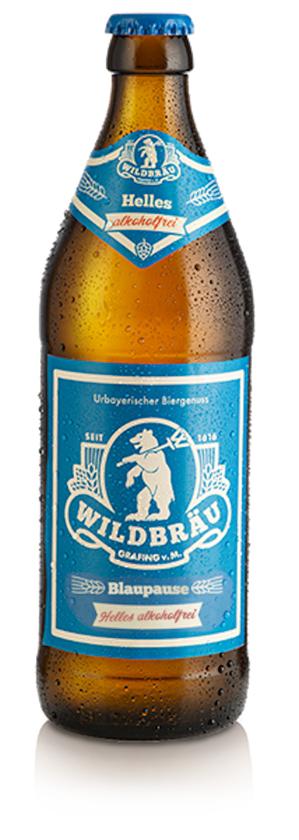 Wildbräu Grafing Helles Alkoholfrei 0,5 Liter